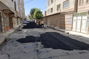 روکش تازه بر نگارستان 11؛ آسفالت‌ریزی بین 15 متری اول و دوم صالحیه کلید خورد   