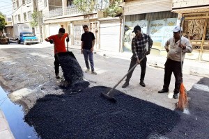روکش تازه بر نگارستان 11؛ آسفالت‌ریزی بین 15 متری اول و دوم صالحیه کلید خورد   