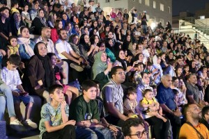 شبی که صالحیه غرق نور شد؛ هم‌نوایی قلوب در جشن «دو نور هدایت»  