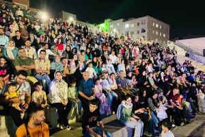 گزارش تصویری جشن بزرگ «دو‌ نور هدایت» در صالحیه - 1404/06/17