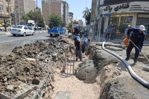 اصلاح و نوسازی پل دسترسی و نهر خیابان نگارستان پنجم؛ گامی مهم در بهبود شریان‌های حیاتی شهر صالحیه  