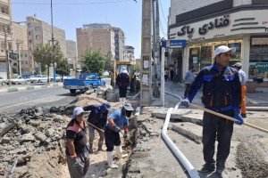 اصلاح و نوسازی پل دسترسی و نهر خیابان نگارستان پنجم؛ گامی مهم در بهبود شریان‌های حیاتی شهر صالحیه  