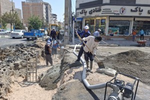 اصلاح و نوسازی پل دسترسی و نهر خیابان نگارستان پنجم؛ گامی مهم در بهبود شریان‌های حیاتی شهر صالحیه  