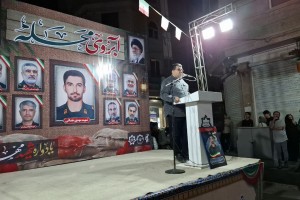 خیابان نسیم؛ میعادگاه عهد و وفا در یادواره شهید مهدی خدائی
