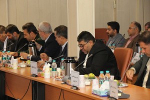 برگزاری آیین تکریم و معارفه سرپرست فرمانداری شهرستان بهارستان