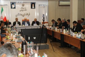 برگزاری آیین تکریم و معارفه سرپرست فرمانداری شهرستان بهارستان