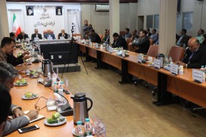 برگزاری آیین تکریم و معارفه سرپرست فرمانداری شهرستان بهارستان