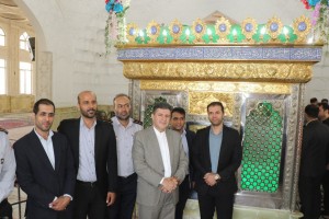 عطر گل و گلاب و زمزمه فاتحه؛ صالحیه در پنجشنبه هفته دفاع مقدس هم‌نفس با شهدا شد
