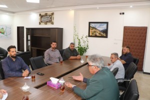 نشست رئیس اداره بازرسی شهرداری صالحیه با پلیس ساختمان برای تشدید نظارت بر ساخت‌وسازها 