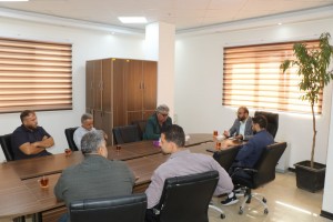 نشست رئیس اداره بازرسی شهرداری صالحیه با پلیس ساختمان برای تشدید نظارت بر ساخت‌وسازها 