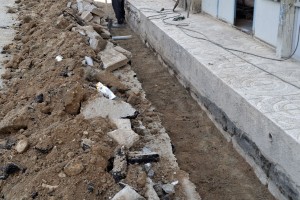 آغاز عملیات تخریب و نوسازی نهر کوچه فروردین دوم با جداول تولید کارگاه امانی  