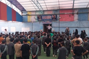  آموزش ایمنی و کار با خاموش‌کننده‌های دستی در مدارس توسط آتش‌نشانی شهرداری صالحیه