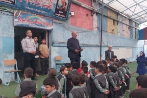  آموزش ایمنی و کار با خاموش‌کننده‌های دستی در مدارس توسط آتش‌نشانی شهرداری صالحیه