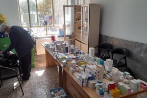 اردوی جهادی پزشکی با ارائه خدمات تخصصی رایگان در دبیرستان بصیرت صالحیه برگزار شد