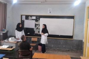 اردوی جهادی پزشکی با ارائه خدمات تخصصی رایگان در دبیرستان بصیرت صالحیه برگزار شد