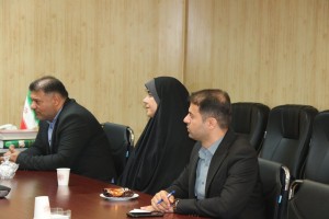 دیدار شهردار و اعضای شورای اسلامی صالحیه با فرماندار جدید شهرستان بهارستان  