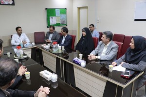 دیدار مدیریت شهری صالحیه با رئیس بیمارستان امام حسین(ع) بهارستان