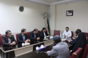 دیدار مدیریت شهری صالحیه با رئیس بیمارستان امام حسین(ع) بهارستان