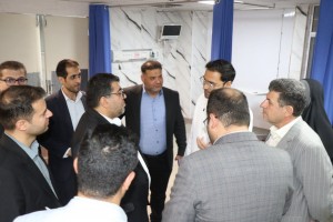 دیدار مدیریت شهری صالحیه با رئیس بیمارستان امام حسین(ع) بهارستان