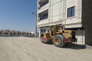 هموارسازی کوچه‌های جدیدالاحداث صدف چهارم و ششم