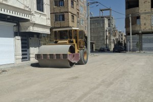 هموارسازی کوچه‌های جدیدالاحداث صدف چهارم و ششم