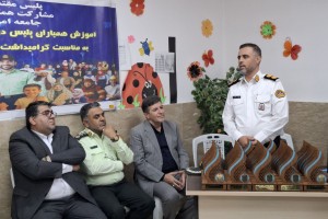 برگزاری اردوی آموزش مقررات و تابلوهای راهنمایی و رانندگی ویژه دانش‌آموزان همیار پلیس در صالحیه