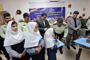 برگزاری اردوی آموزش مقررات و تابلوهای راهنمایی و رانندگی ویژه دانش‌آموزان همیار پلیس در صالحیه