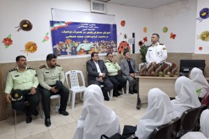 برگزاری اردوی آموزش مقررات و تابلوهای راهنمایی و رانندگی ویژه دانش‌آموزان همیار پلیس در صالحیه