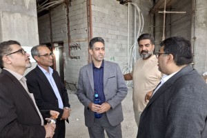 بازدید میدانی شهردار و شورای اسلامی صالحیه از پروژه‌های سالن اجلاس و مجتمع تجاری-ورزشی