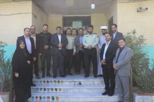 تجلیل شهردار و اعضای شورای اسلامی صالحیه از کادر انتظامی کلانتری 14