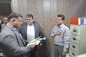 تجلیل شهردار و اعضای شورای اسلامی صالحیه از کادر انتظامی کلانتری 14