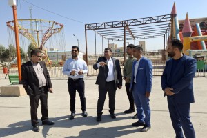 بازدید شهردار و شورای اسلامی از شهربازی صالحیه به منظور برنامه‌ریزی جشن روز جهانی کودک