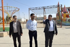 بازدید شهردار و شورای اسلامی از شهربازی صالحیه به منظور برنامه‌ریزی جشن روز جهانی کودک