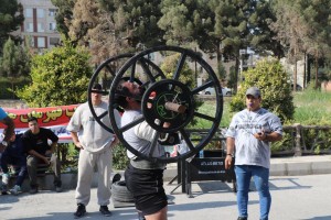 صالحیه میزبان مسابقات قوی‌ترین مردان جاده ابریشم یادواره هادی کریم‌خانی شد