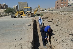 اجرای نهر عرضی در خیابان امام سجاد(ع) در پاسخ به نیازهای شهری