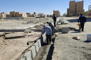 اجرای نهر عرضی در خیابان امام سجاد(ع) در پاسخ به نیازهای شهری