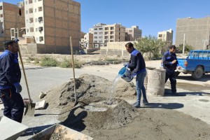 اجرای نهر عرضی در خیابان امام سجاد(ع) در پاسخ به نیازهای شهری