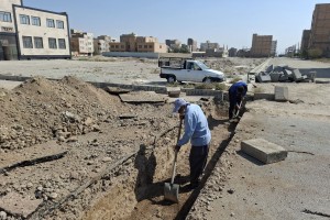 اجرای نهر عرضی در خیابان امام سجاد(ع) در پاسخ به نیازهای شهری