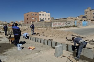 اجرای نهر عرضی در خیابان امام سجاد(ع) در پاسخ به نیازهای شهری