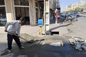 اصلاح و تعریض پل دسترسی کوچه نگارستان شانزدهم