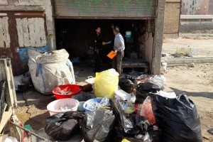 پلمپ سه واحد مزاحم شهری در صالحیه بر اساس رای کمیسیون بند 20 ماده 55 قانون شهرداری‌ها  