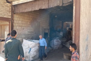 پلمپ سه واحد مزاحم شهری در صالحیه بر اساس رای کمیسیون بند 20 ماده 55 قانون شهرداری‌ها  