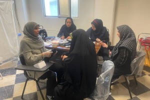 برگزاری طرح غربالگری دیابت و فشار خون در سرای بانوان شهرداری صالحیه  