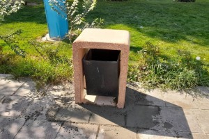 نصب نیمکت، باکس زباله و اجاق‌ پارکی در میدان شهید بهشتی 