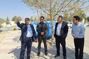 بازدید شهردار صالحیه از آرامستان بهشت فاطمه(س) به منظور بررسی وضعیت، کمبودها و ارتقای سطح خدمات  