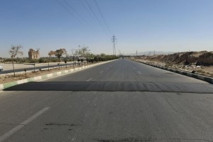 اجرای سرعت‌گیرهای جدید در کمربندی آیت‌الله هاشمی رفسنجانی به‌منظور ارتقای ایمنی ترافیکی  