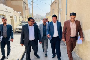 حضور مدیران ملی و استانی وزارت راه و شهرسازی در صالحیه 