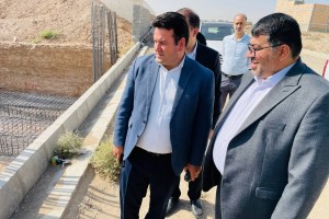 بازدید مدیران راه و شهرسازی از پیشرفت پروژه احداث 180 واحد آپارتمان شهرداری صالحیه