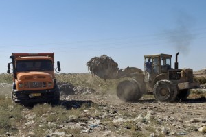 لایروبی کانال محله میلان برای مقابله با بحران‌های زیست‌محیطی