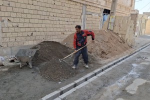 تخریب و نوسازی جداول کوچه بهمن 2 